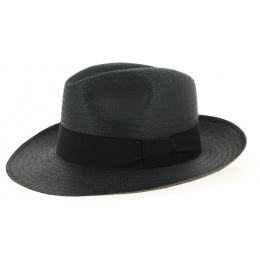 Black Moden Panama Hat - Traclet
