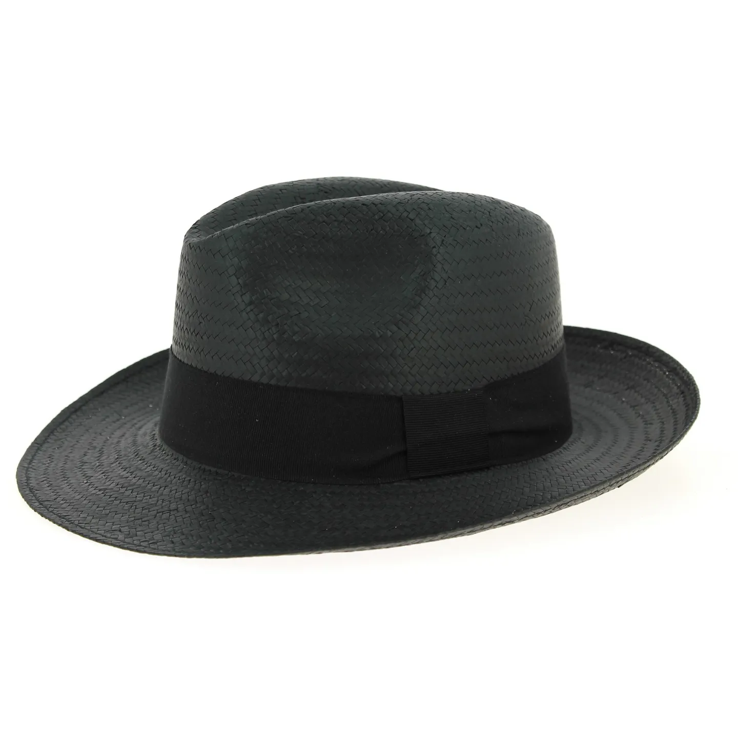Chapeau Panama Moden Noir- Traclet  Reference : 9506 | Chapellerie Traclet