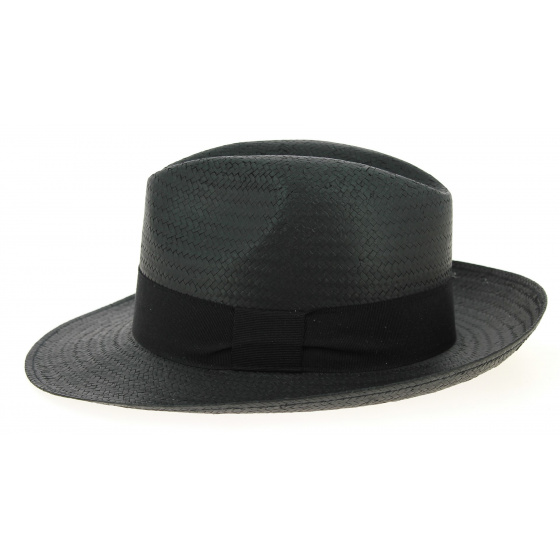 Black Moden Panama Hat - Traclet