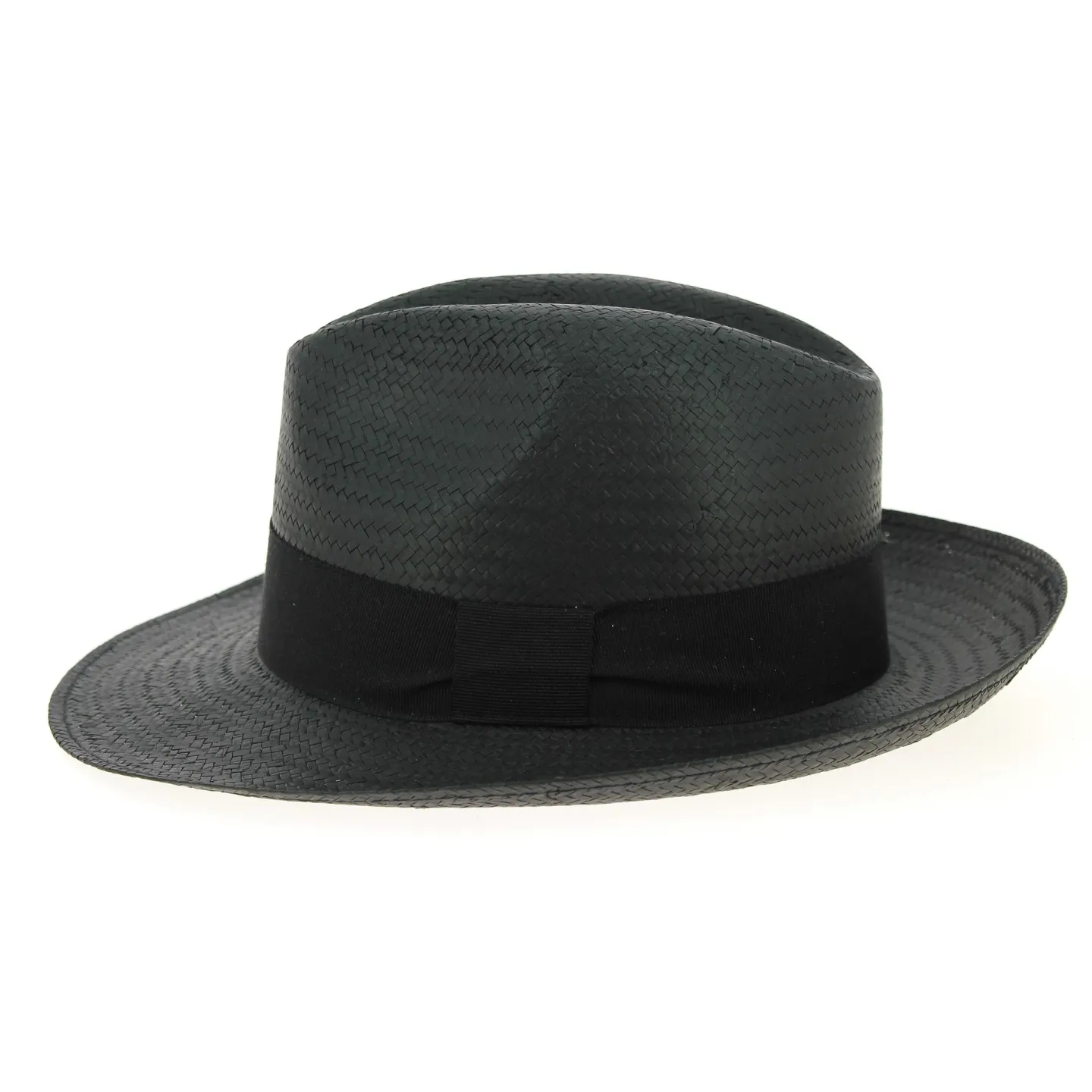 Chapeau Panama Moden Noir- Traclet  Reference : 9506 | Chapellerie Traclet
