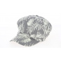 Gavroche Retro Summer Futuna Cotton Grey Cap - Traclet