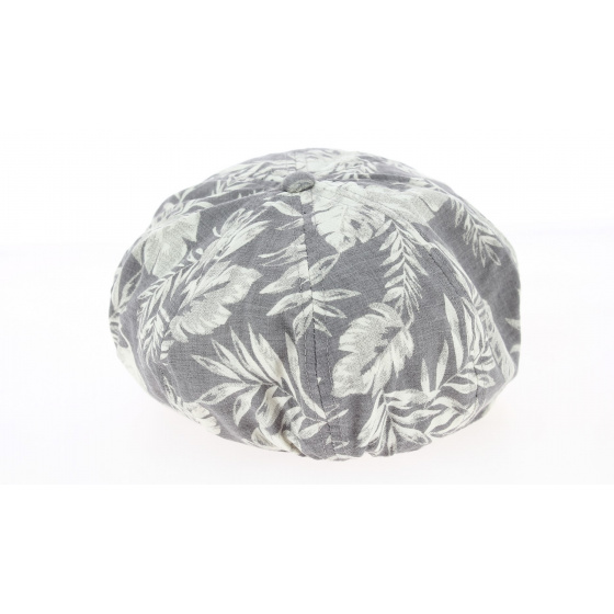 Casquette Gavroche Rétro Été Futuna Coton Gris - Traclet Casquette Gavroche Rétro Été Futuna Coton Gris - Traclet