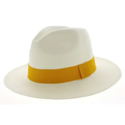 Chapeau Fédora Tanti Panama Blanc- Traclet Reference : 9521 | Chapellerie Traclet
