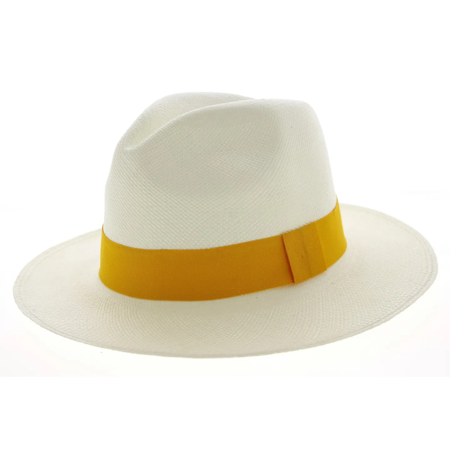 Chapeau Fédora Tanti Panama Blanc- Traclet Reference : 9521 | Chapellerie Traclet