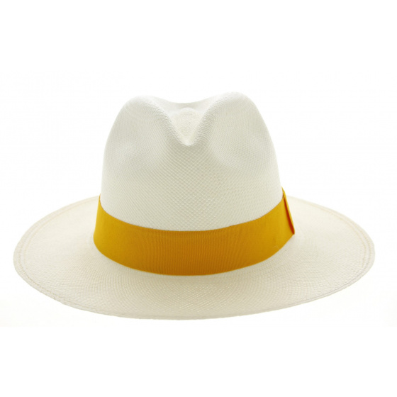 Tanti Panama White Fedora Hat - Traclet Tanti Panama White Fedora Hat - Traclet