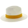 Chapeau Fédora Tanti Panama Blanc- Traclet Reference : 9521 | Chapellerie Traclet