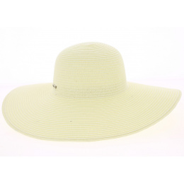 Puglia Natural Paper Straw Wide-Brimmed Hat - Traclet