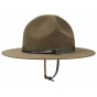 Stetson Scout Campaign Fur Felt Hat - Olive