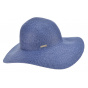 Blue Summer Wide-brim Hat Lea - Seeberger