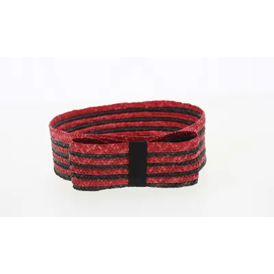 Bandeau de cérémonie Noir & Rouge- Traclet Reference : 1623 | Chapellerie Traclet