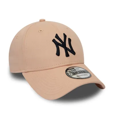 Casquette Strapback Essential League Coton Rose Pâle - New Era Reference : 9546 | Chapellerie Traclet