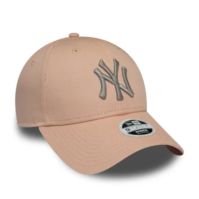 Casquette Strapback Essential League Coton Rose Pâle - New Era Reference : 9547 | Chapellerie Traclet