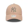 Casquette Strapback Essential League Coton Rose Pâle - New Era Reference : 9547 | Chapellerie Traclet