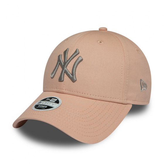 Casquette Strapback Essential League Coton Rose Pâle - New Era