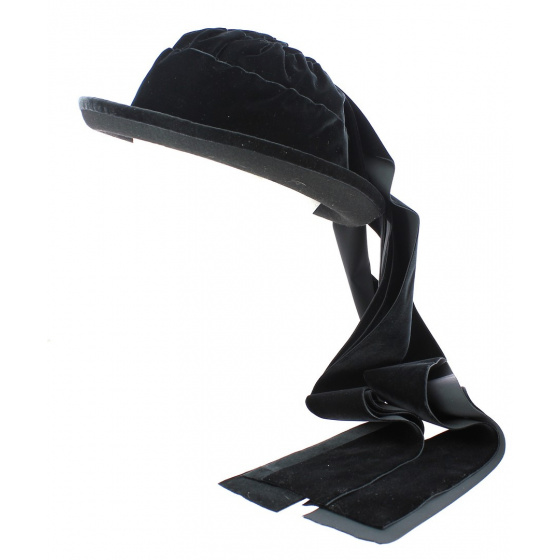 Chapeau Bigouden Feutre Laine Noir -Traclet