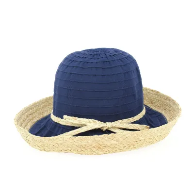 Witney Navy Raffia Cloche Hat - Traclet Reference: 3502 | Traclet Hatmakers
