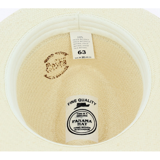Chapeau Fedora Homero Ortega Panama Naturel Chapeau Fedora Homero Ortega Panama Naturel