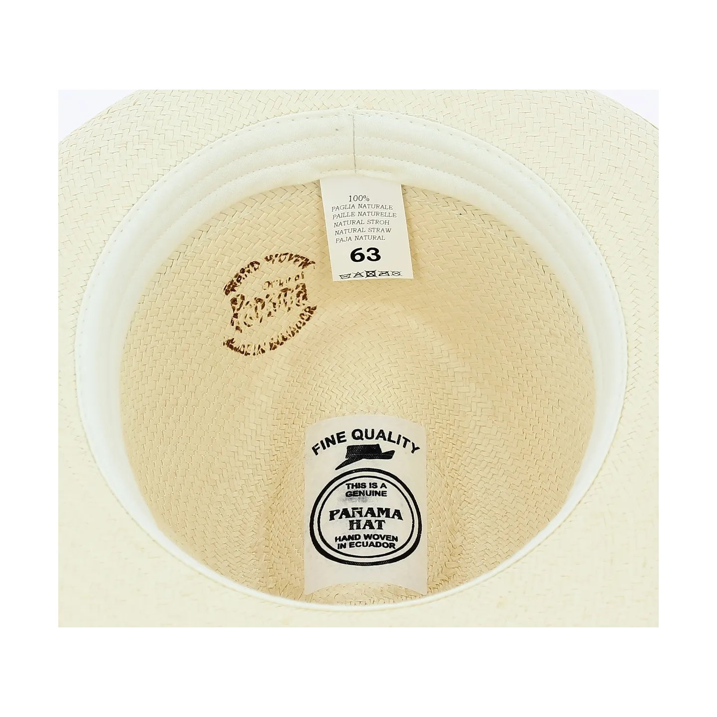 Chapeau authentique Panama - Homero Ortega Reference : 2033 | Chapellerie Traclet