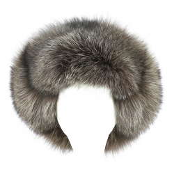 Fur felt blue