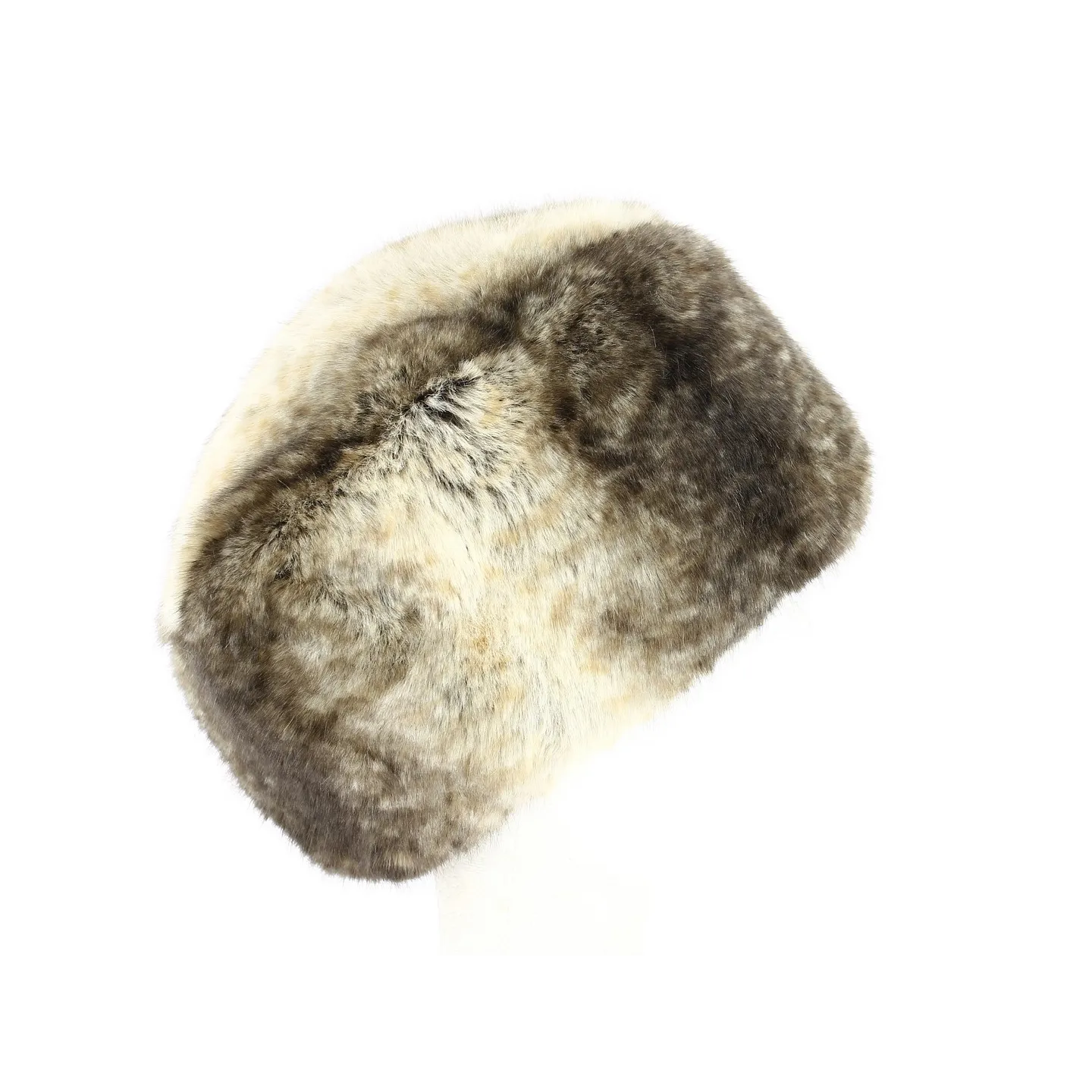 Toque Karolina Fausse Fourrure Fauve- Traclet  Reference : 2921 | Chapellerie Traclet