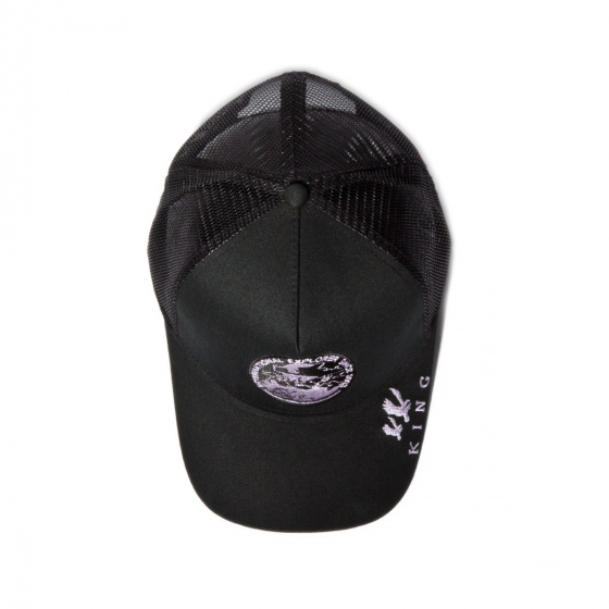 Casquette Trucker Explorer Noire- King Apparel