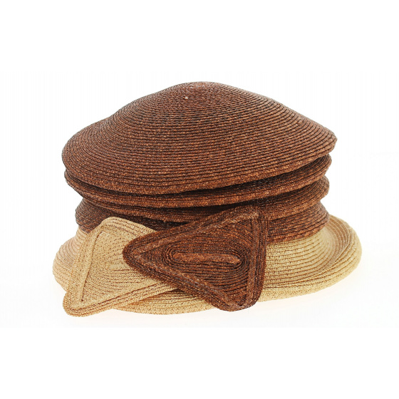 Elyse Straw Ceremonial Hat - Traclet