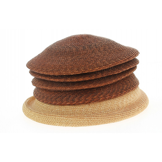Elyse Straw Ceremonial Hat - Traclet