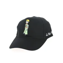 Casquette Baseball Strapback Le Petit Prince Coton Noire- Le Petit Prince  Reference : 9579 | Chapellerie Traclet