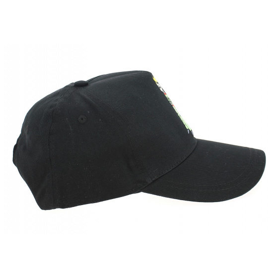 The Little Prince Black Cotton Strapback Baseball Cap - Le Petit Prince