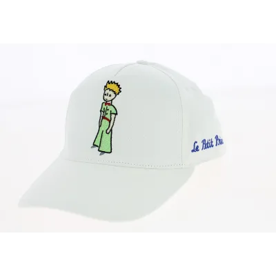 White Cotton The Little Prince Strapback Baseball Cap - The Little Prince Reference: 9580 | Traclet Hat Shop