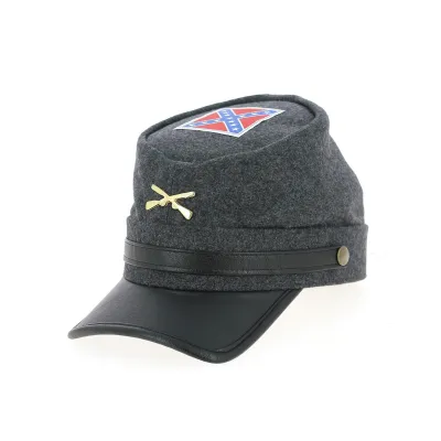 Casquette Sudiste Anthracite Laine- Traclet  Reference : 9588 | Chapellerie Traclet