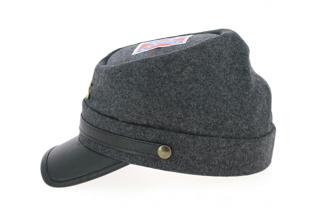 Traclet - Cappellino (8 costole, in pelle, colore