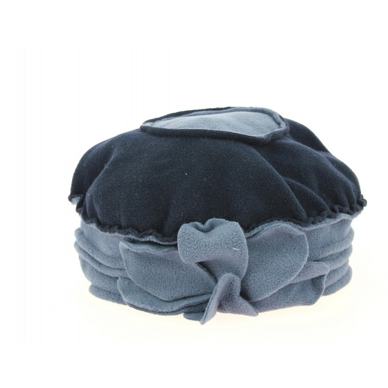 Annecy blue fleece women's toque - Traclet