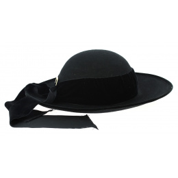 Black Elliant Breton Hat - Traclet