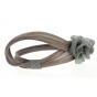 Gray Camelia Ceremony Headband - Traclet