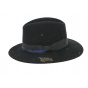 Gianni Traveller Hat Felt Wool Black- Traclet 