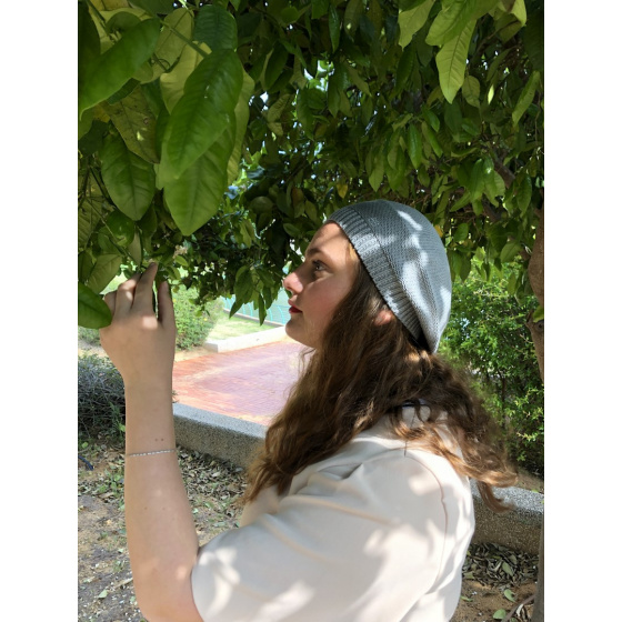 Béret été Elipsse Coton Gris- BeBeret