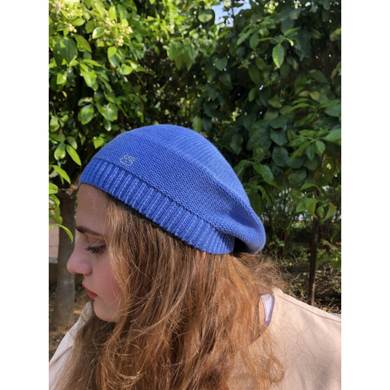 Béret été Elipsse Coton Bleu- BeBeret