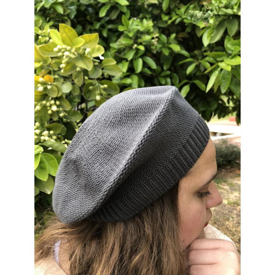 Béret Sacha Coton Gris- BeBeret