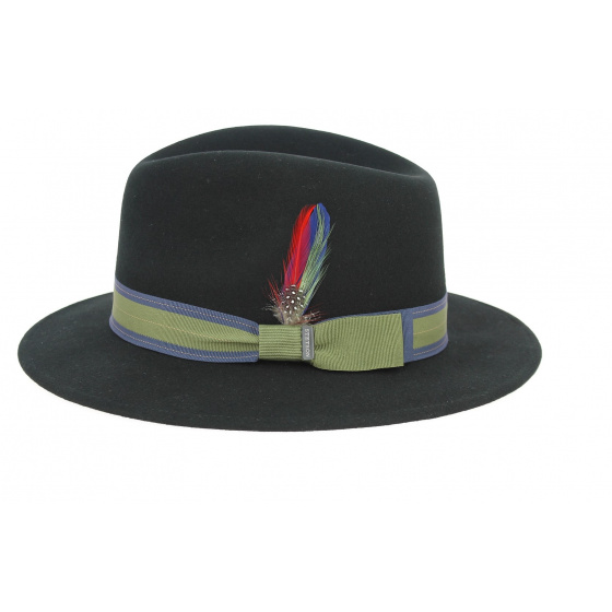 Stetson Tombstone Traveller Hat Black Wool Felt