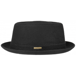 Chapeau Porkpie Berning Noir - Stetson