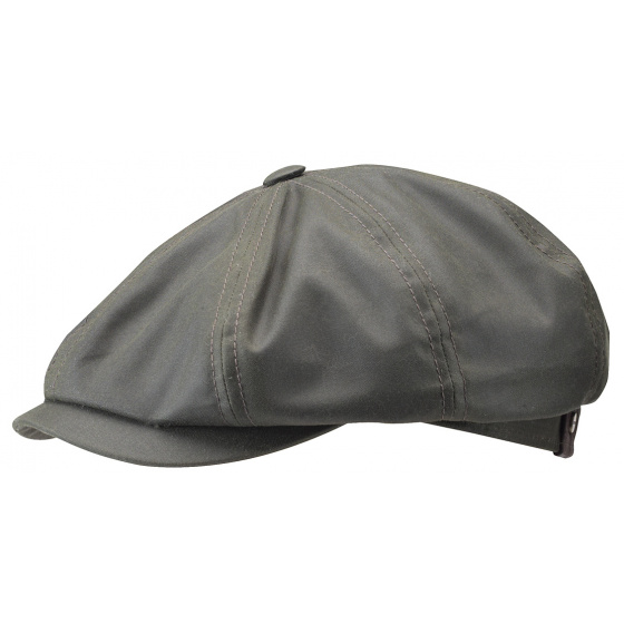 Waterproof Cotton Khaki Hatteras Cap - Stetson
