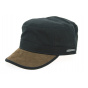 Gosper Black & Brown Military Cap - Stetson