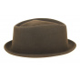 Porkpie Hat Veradale Wool Felt Brown - Stetson