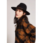 Tiller Black Felt Hat - Brixton