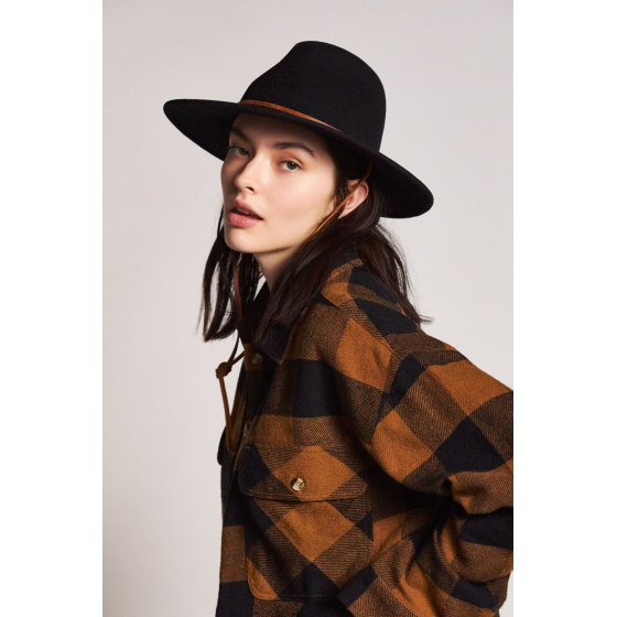 Tiller Black Felt Hat - Brixton