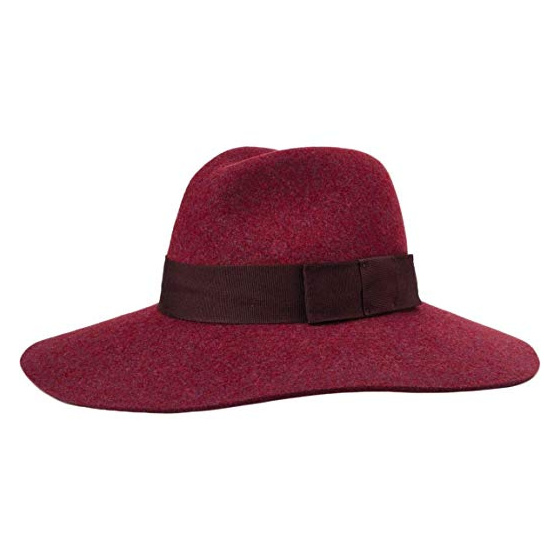 Capeline Piper Felt Wool Wine- Brixton 