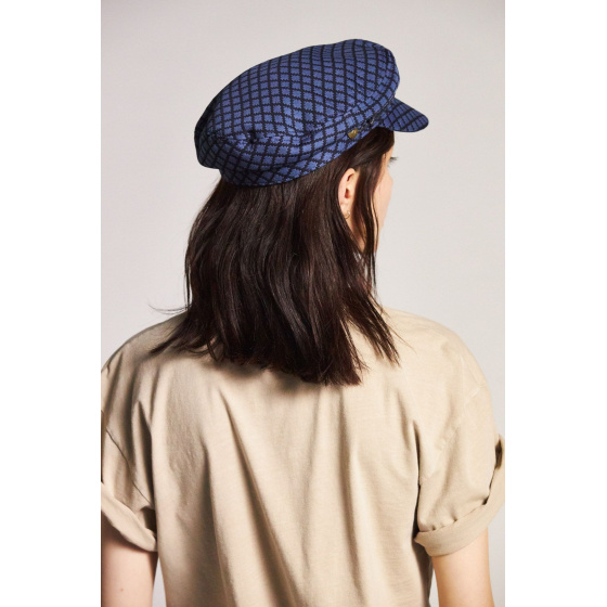 Ashland Navy Blue Sailor Cap - Brixton