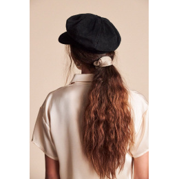 Montreal Black Velvet Cap - Brixton
