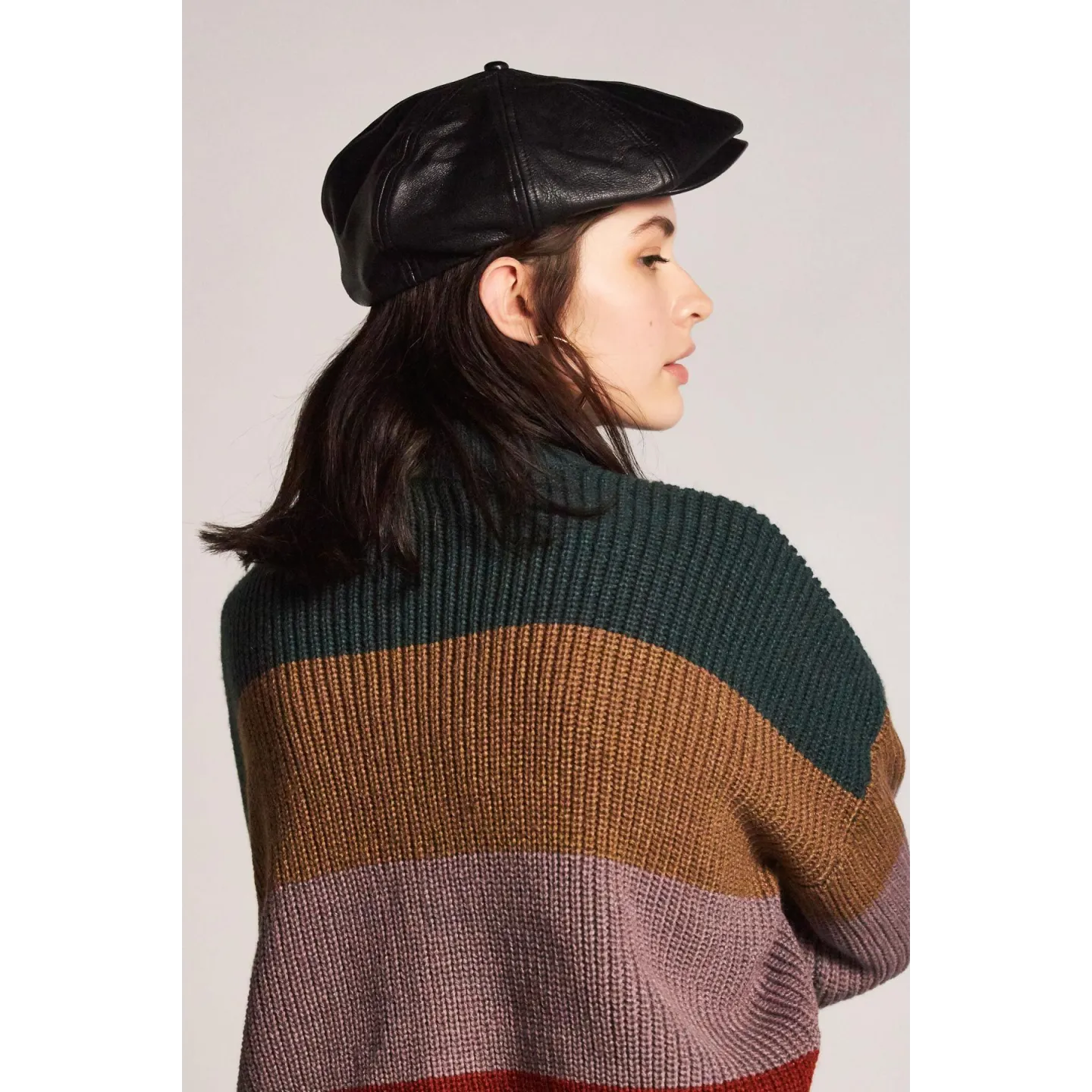 Casquette Brood Cuir Noir- Brixton Reference : 5985 | Chapellerie Traclet